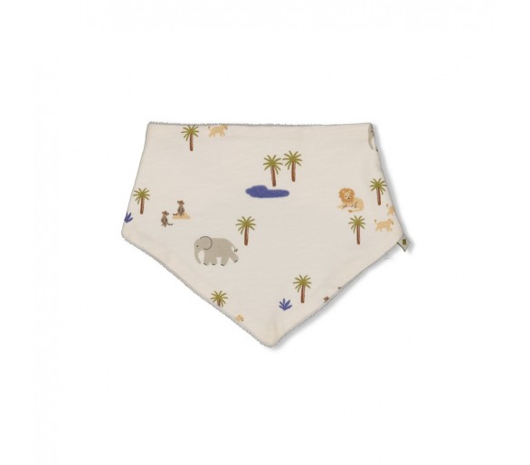 FEETJE : Sjaal AOP - Safari Savage Offwhite