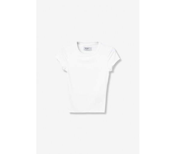 TIFFOSI : T-shirt à manches Shortses blanc