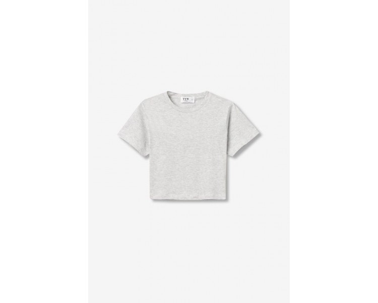 TIFFOSI: Short-sleeved T-shirt in Steel Gray