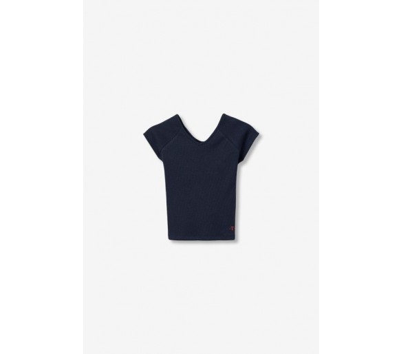 TIFFOSI : T-shirt à manches Shortses bleu Lyon