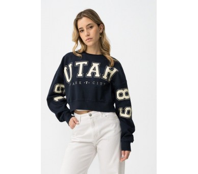 TIFFOSI : Pull bleu Lyon