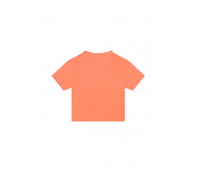 SOMEONE : T-shirt korte mouwen fluo oranje