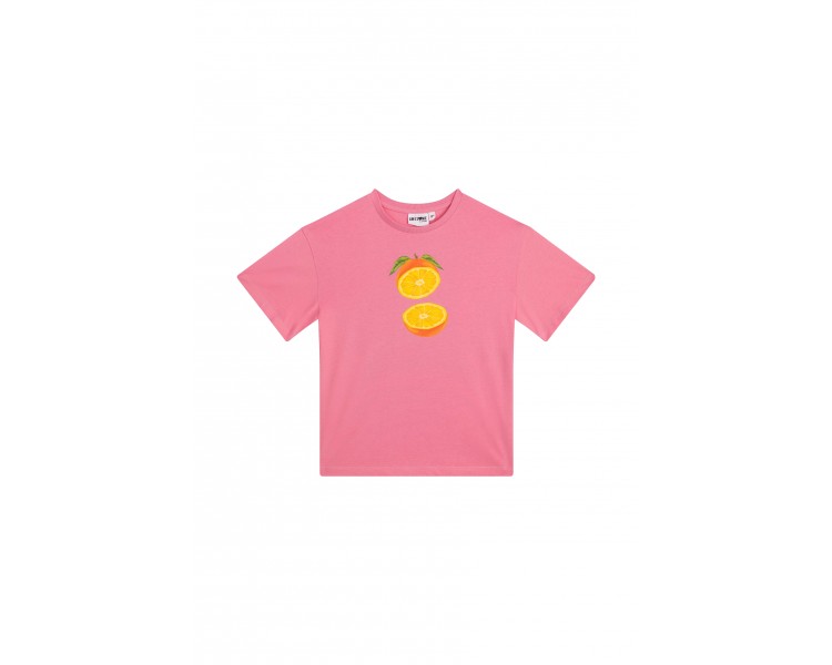 SOMEONE : T-shirt korte mouwen medium roze