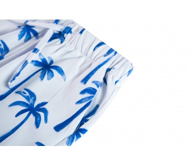 SOMEONE : Sweatershort met palmbomen aop