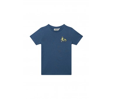 SOMEONE : T-shirt à manches courtes jeans bleu