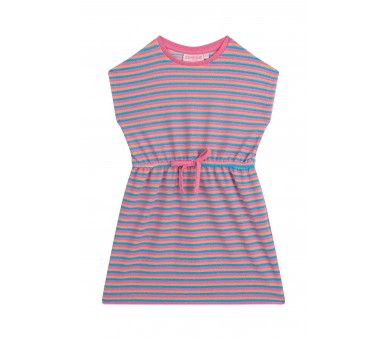 SOMEONE : robe à manches courtes multi