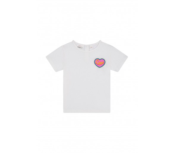 MINI REBELS : T-shirt short sleeves ecru