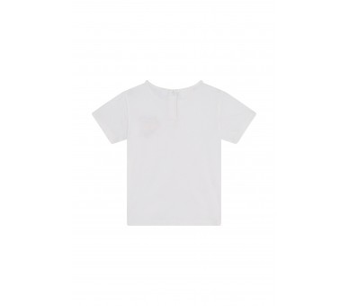 MINI REBELS : T-shirt km met hartje op de borst