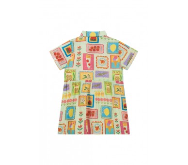 MINI REBELS : Dress short sleeves mint