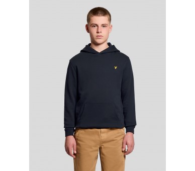 LYLE & SCOTT : Sweat à capuche uni avec logo