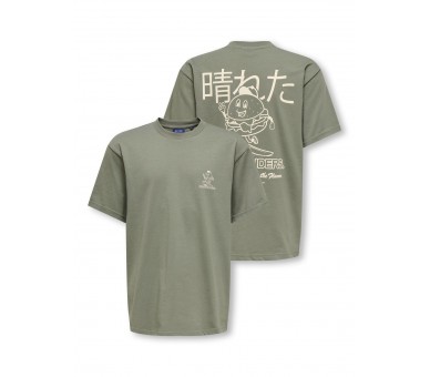 ONLY & SONS : T-shirt korte mouw