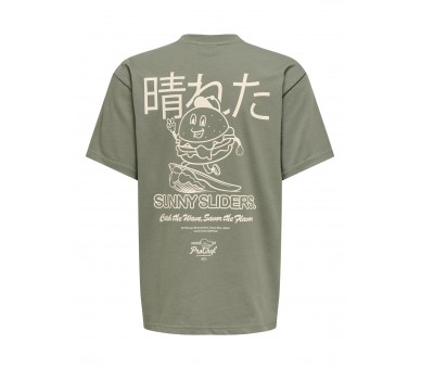 ONLY & SONS : T-shirt korte mouw