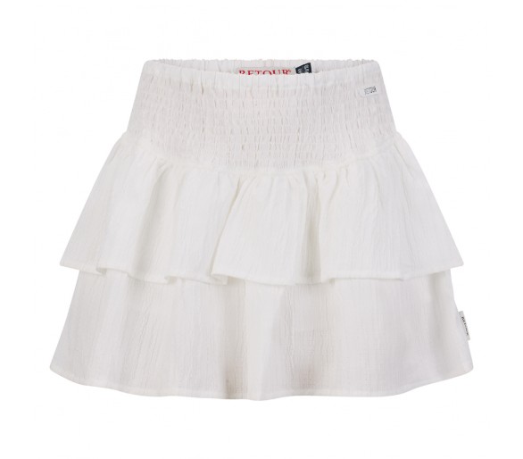 RETOURS : Shorts en blanc optique