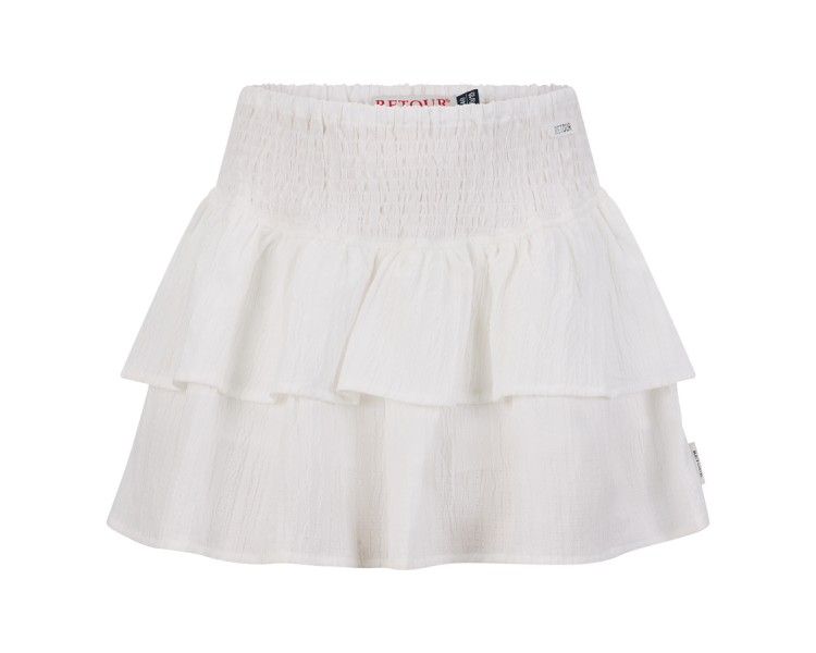 RETOURS : Shorts en blanc optique