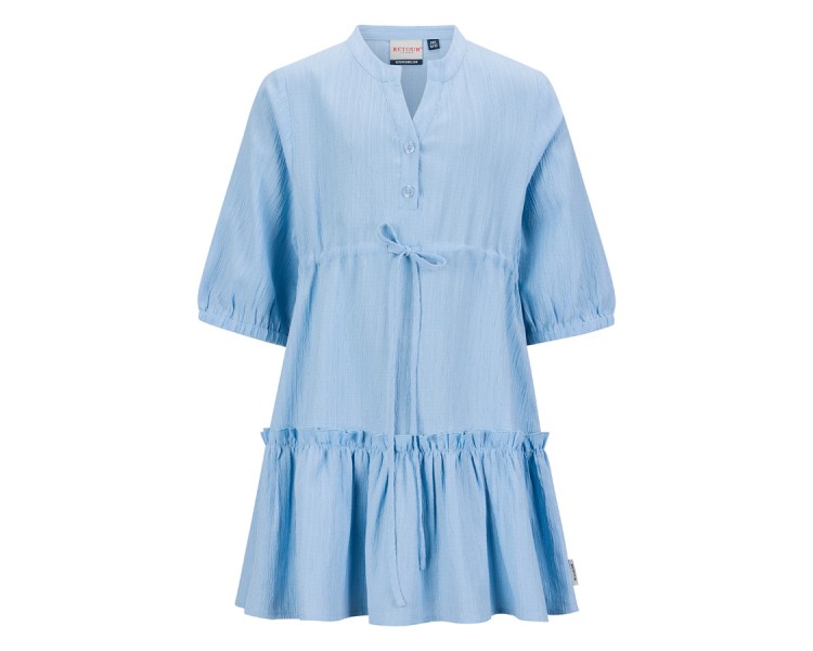 RETOUR : Lavendelblauwe jurk