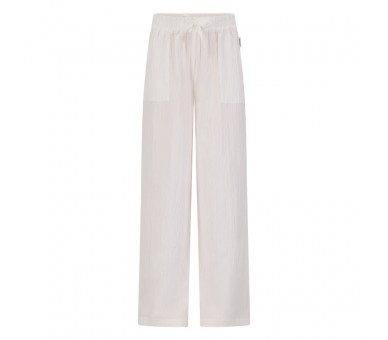 RETOUR : Pantalon blanc optique