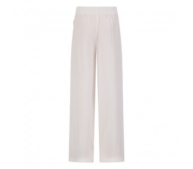 RETOUR : Pantalon blanc optique