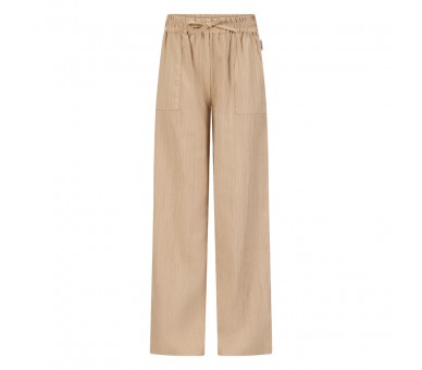 RETOUR : Lattekleurige broek