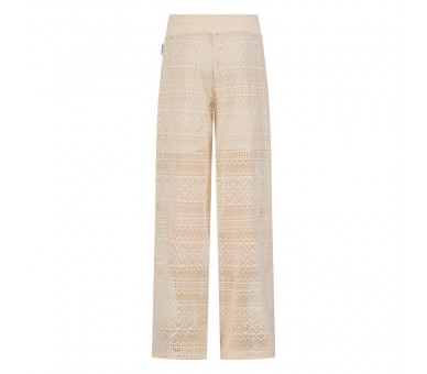 RETOUR : Lattekleurige broek