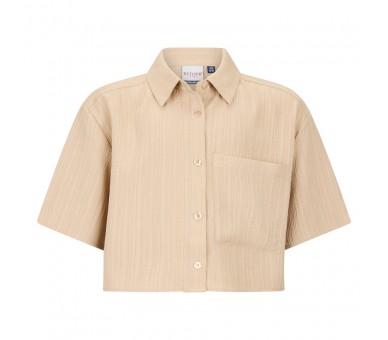 RETOUR : Chemise couleur latte