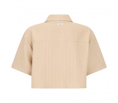 RETOUR : Chemise couleur latte