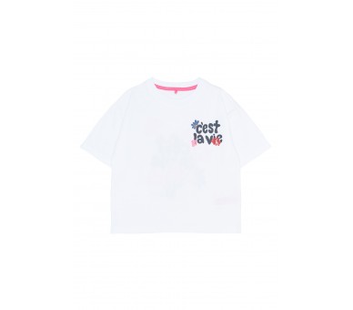 THE NEW : T-shirt S_S Bright White