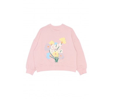 THE NEW : Sweat-shirt Silver Pink