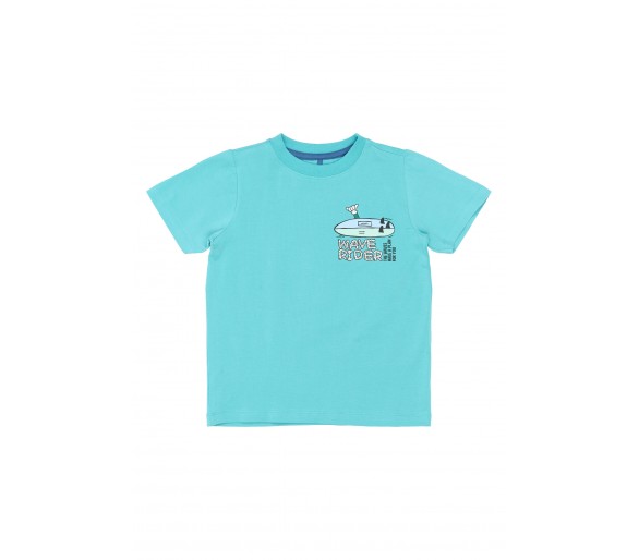 THE NEW : T-shirt S_S Maui Blue
