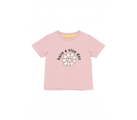 THE NEW : S_S Tee Silver Pink