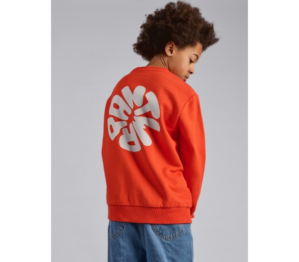 Antwrp : Pull avec imprimé circulaire au dos