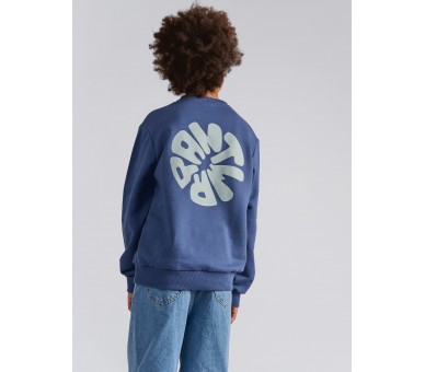 Antwrp : Sweater met cirkelprint op de achterkant