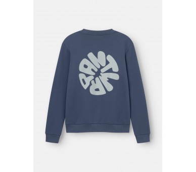 Antwrp : Pull avec imprimé circulaire au dos