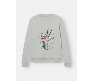 Antwrp : Sweater met noedelprint op de achterkant