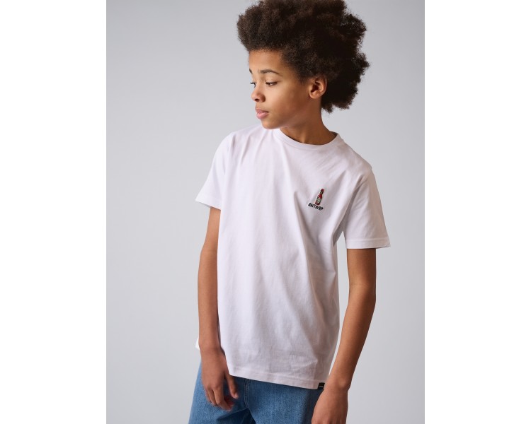 Antwrp : T-shirt met klein flesje tabasco op de vo
