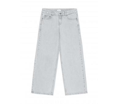 GRUNT : Low waist grijze jeans