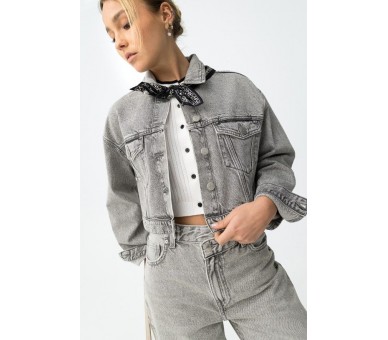 TIFFOSI: Trendy denim vest