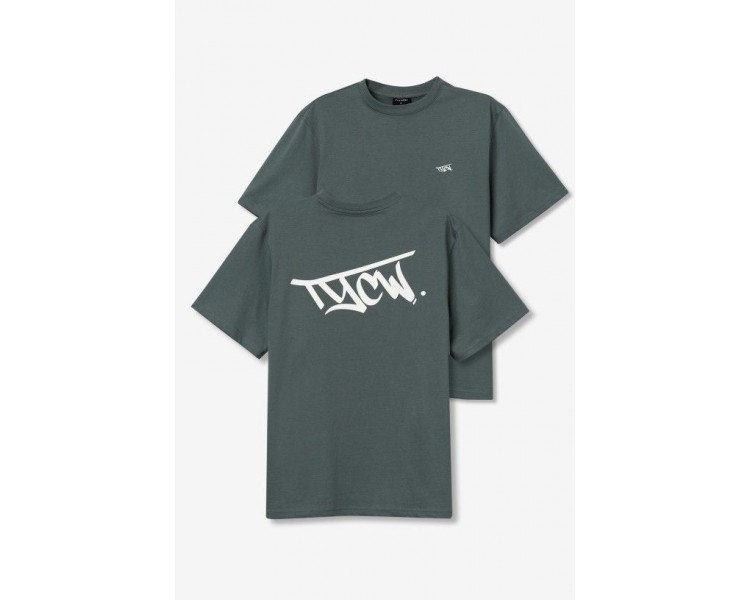 TIFFOSI: Short-sleeved T-shirt in Avocado