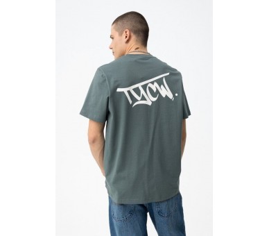 TIFFOSI: Short-sleeved T-shirt in Avocado