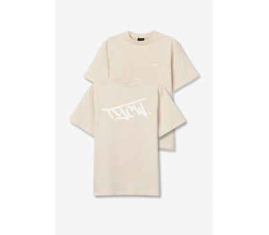 TIFFOSI: Short-sleeved T-shirt in Beige