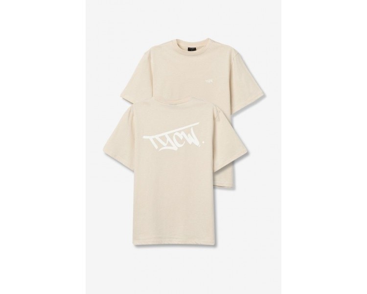 TIFFOSI: Short-sleeved T-shirt in Beige