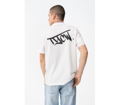 TIFFOSI : T-shirt à manches Shortses blanc