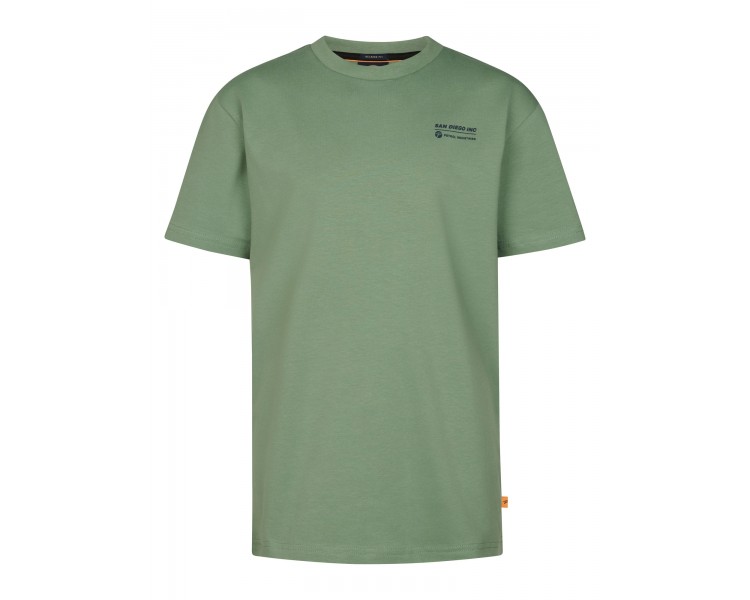 PETROL : T-shirt à manches courtes avec impression