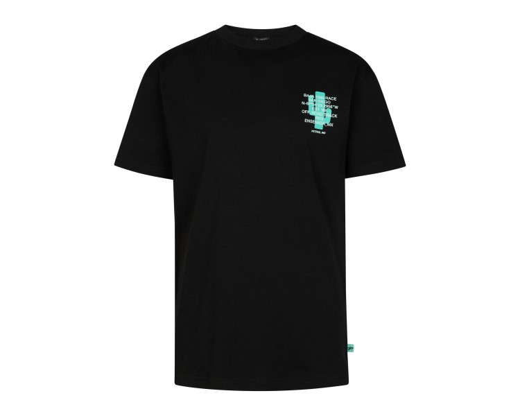 PETROL : T-Shirt short sleeves Clashort sleevesic Print