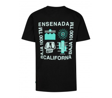 PETROL : T-Shirt short sleeves Clashort sleevesic Print