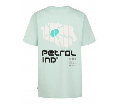 PETROL : T-Shirt short sleeves Clashort sleevesic Print
