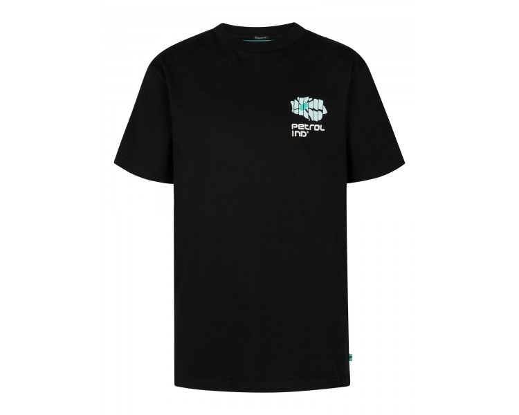 PETROL : T-Shirt short sleeves Clashort sleevesic Print