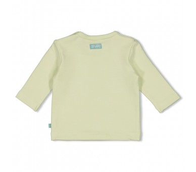 FEETJE : Longsleeve - You Croc my World Lime