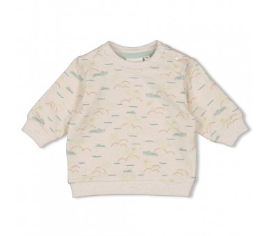 FEETJE : Sweater AOP relaxed fit