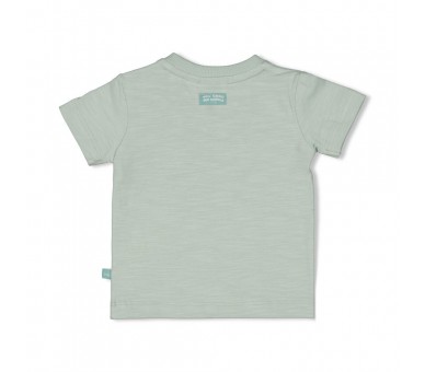 FEETJE : T-shirt - You Croc mon monde menthe