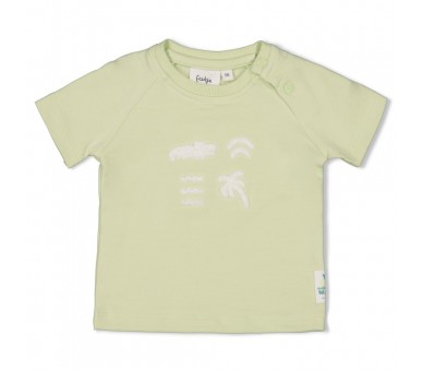 FEETJE : T-shirt - You Croc my World Lime